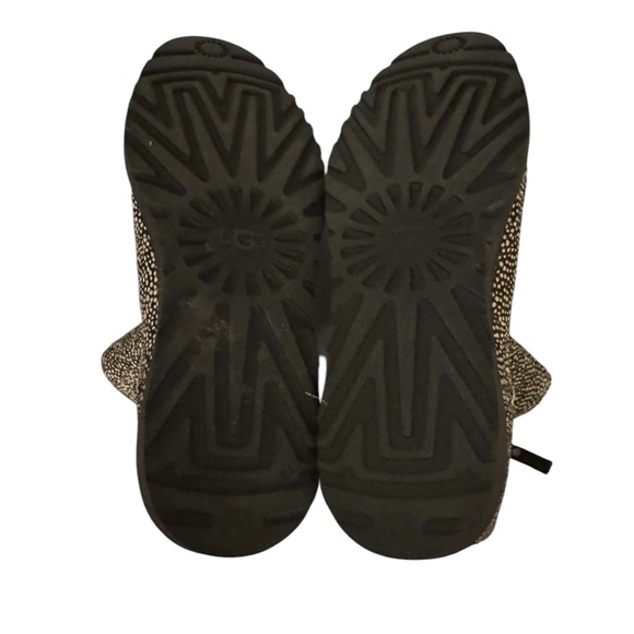 UGG Shala Genuine Calf Hair Wedge Boots Women's Size 9 - Picture 9 of 14